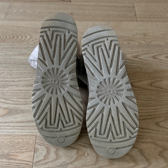 UGG Light Gray Suede Winter Boots - Picture 3 of 3